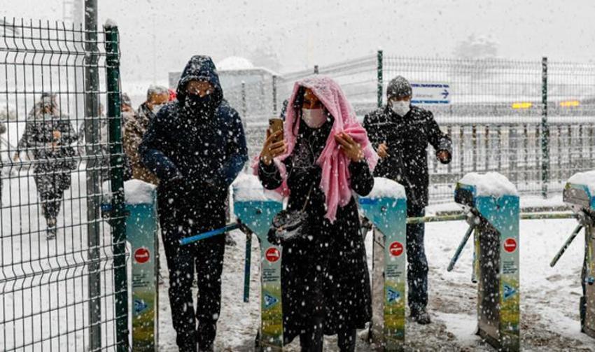 İstanbul'a kar geliyor! Tarih verildi ve ilçe ilçe açıklandı...