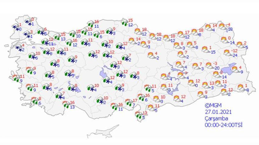 İstanbul'a kar geliyor! Tarih verildi ve ilçe ilçe açıklandı...