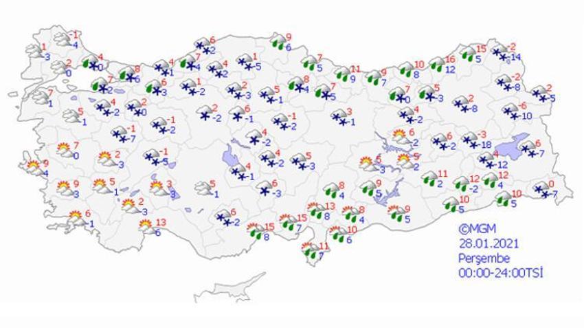 İstanbul'a kar geliyor! Tarih verildi ve ilçe ilçe açıklandı...