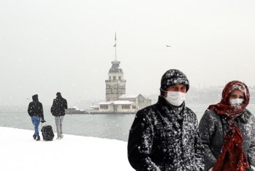 İstanbul'a kar geliyor! Tarih verildi ve ilçe ilçe açıklandı...