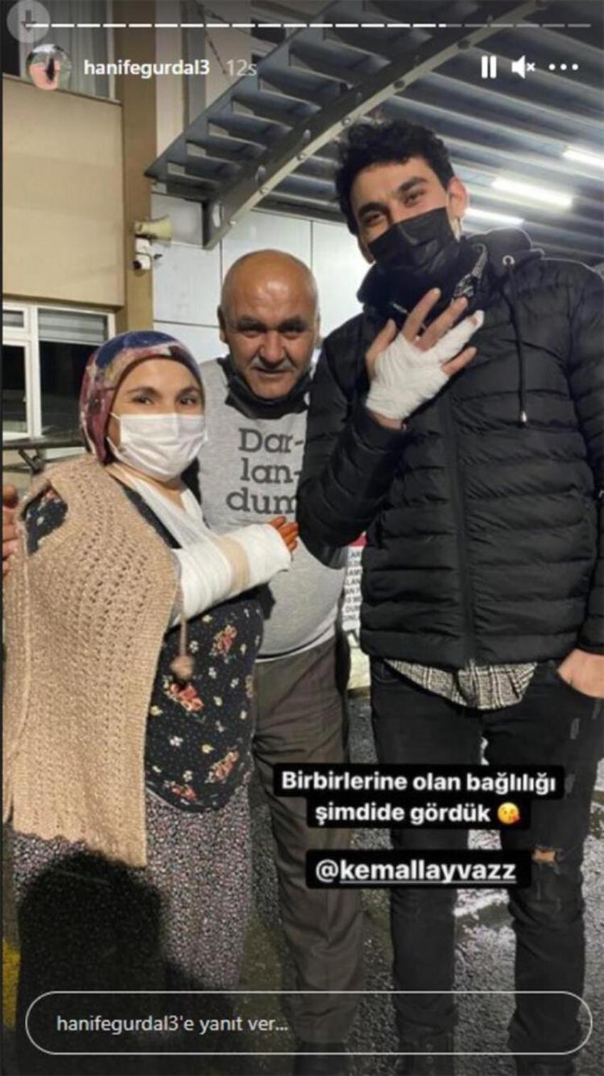 Hanife Gürdal'dan mini etekli poz!
