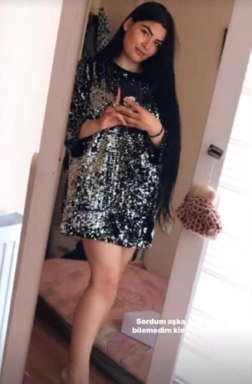 Hanife Gürdal'dan mini etekli poz!