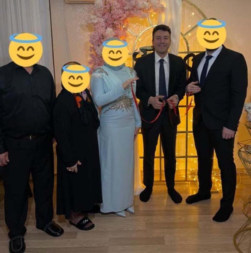 Enes Batur takipçisinin kız isteme törenine katıldı