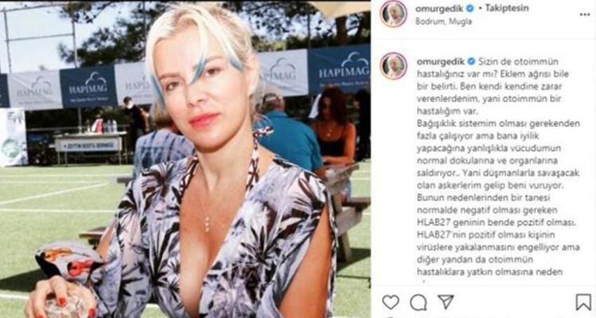 Ömür Gedik'ten kötü haber geldi! Tedavisi olmayan hastalık...