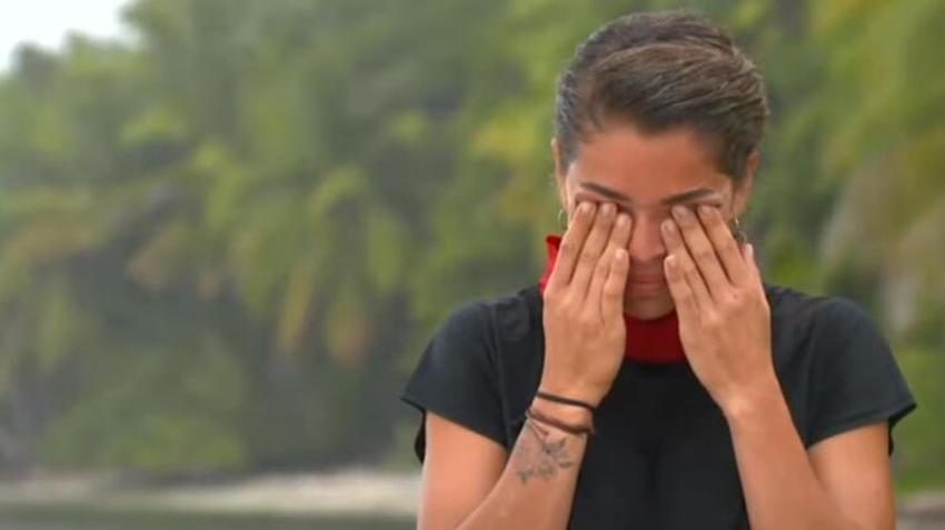 Survivor'da Öykü Çelik'in zor anları! Gözyaşlarını tutamadı
