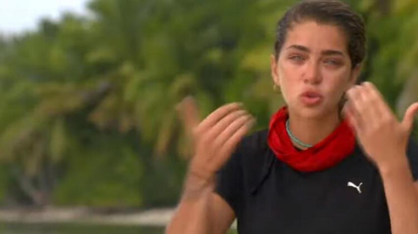 Survivor'da Öykü Çelik'in zor anları! Gözyaşlarını tutamadı