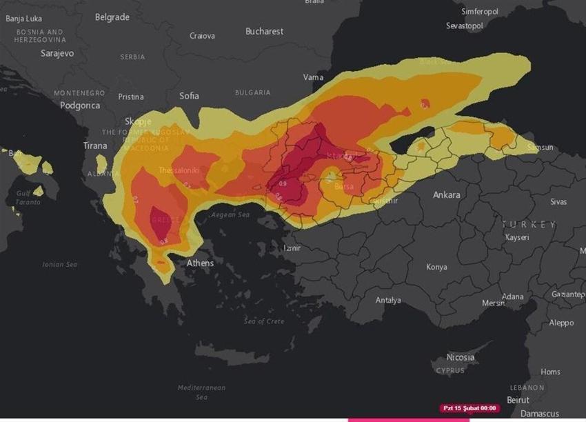 Meteoroloji'den İstanbul için peş peşe kar uyarısı! Tulpar yola çıktı...