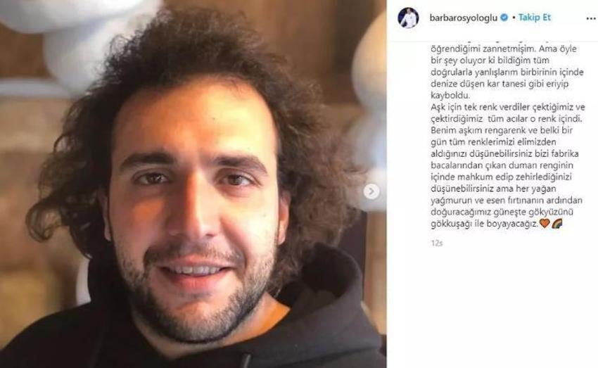 MasterChef Barbaros Yoloğlu'dan kafa karıştıran paylaşım!