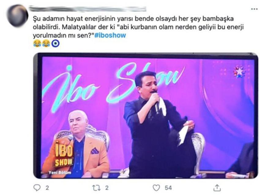 'İbo Show'a Latif Doğan damga vurdu! 'Nereden geliyor bu enerji'