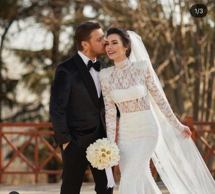 Sinan Akçıl - Burcu Kıratlı yeniden evlendi! 'Artık bu son olsun'