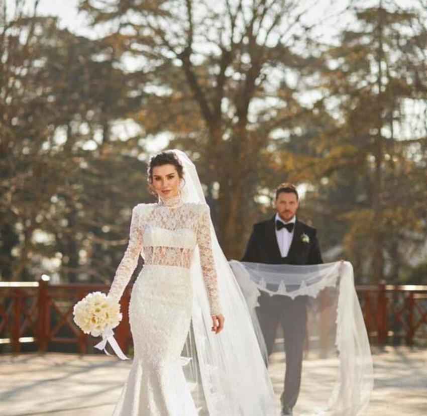 Sinan Akçıl - Burcu Kıratlı yeniden evlendi! 'Artık bu son olsun'