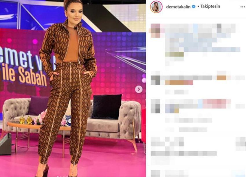 Demet Akalın ünlü şarkıcının takımını giydi,takımın fiyatı dudak uçuklattı!