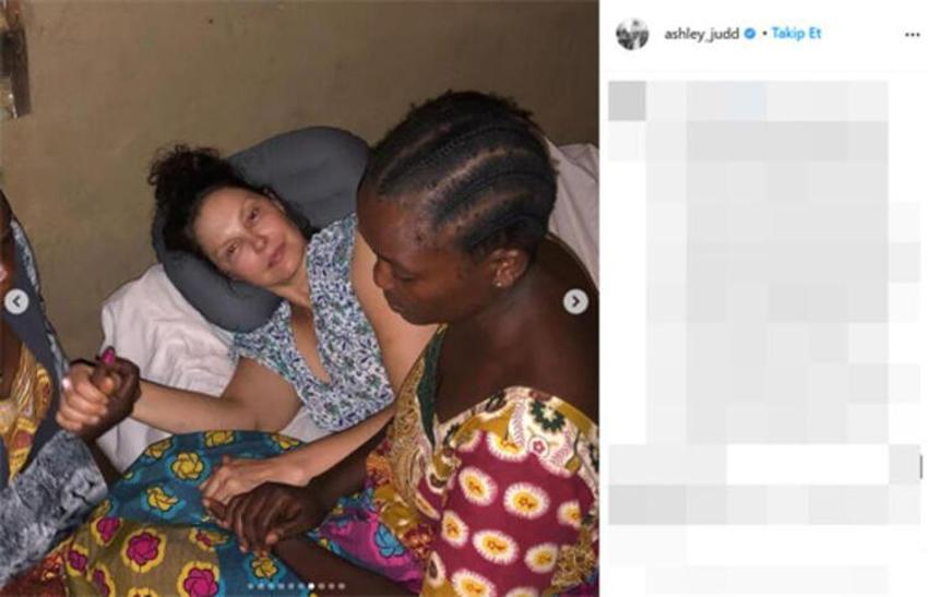 Ünlü oyuncu Ashley Judd'un son durumu! 55 saat sürdü!