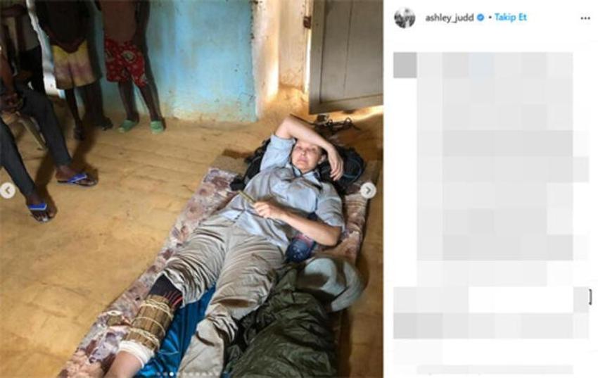 Ünlü oyuncu Ashley Judd'un son durumu! 55 saat sürdü!