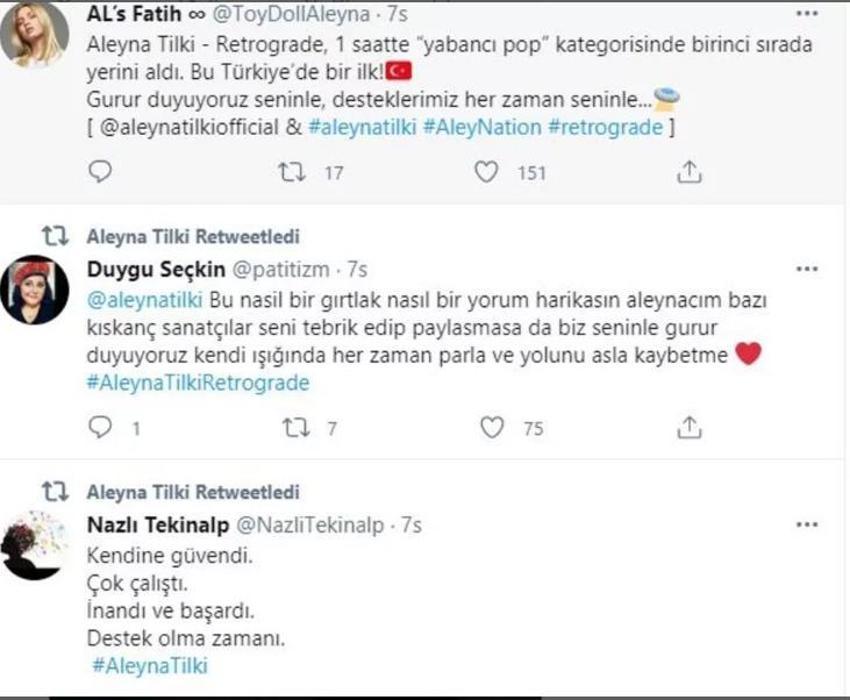 Aleyna Tilki'den direk dansı! Yorum ve beğeni yağdı...