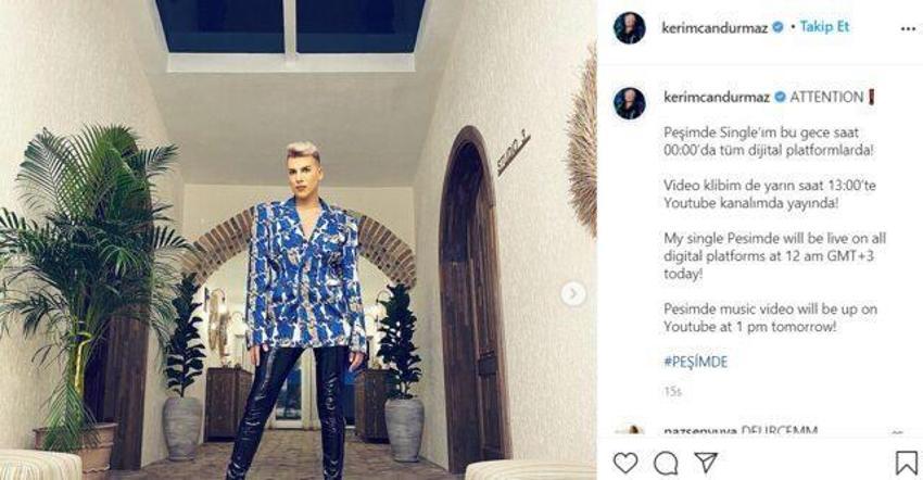 Kerimcan Durmaz peşinde! Olay klip...