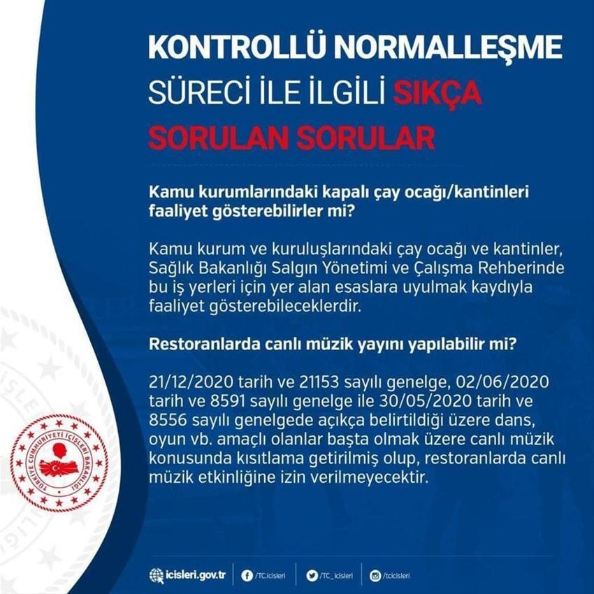 81 ile yeni koronavirüs genelgesi gönderildi! Dinamik denetim süreci başlıyor...