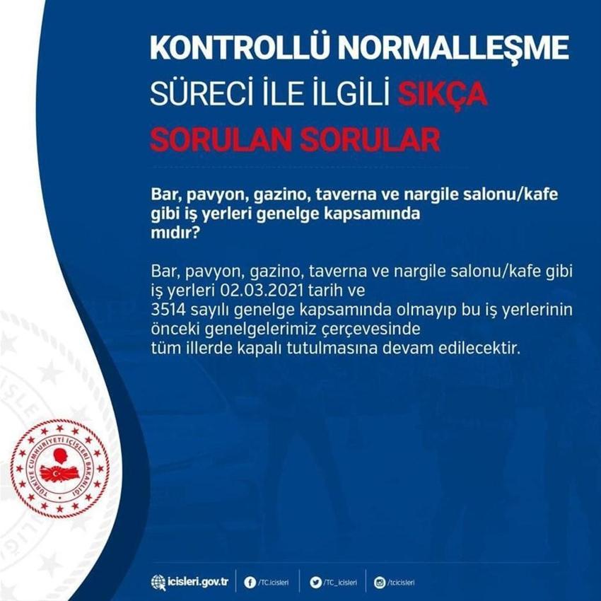 81 ile yeni koronavirüs genelgesi gönderildi! Dinamik denetim süreci başlıyor...