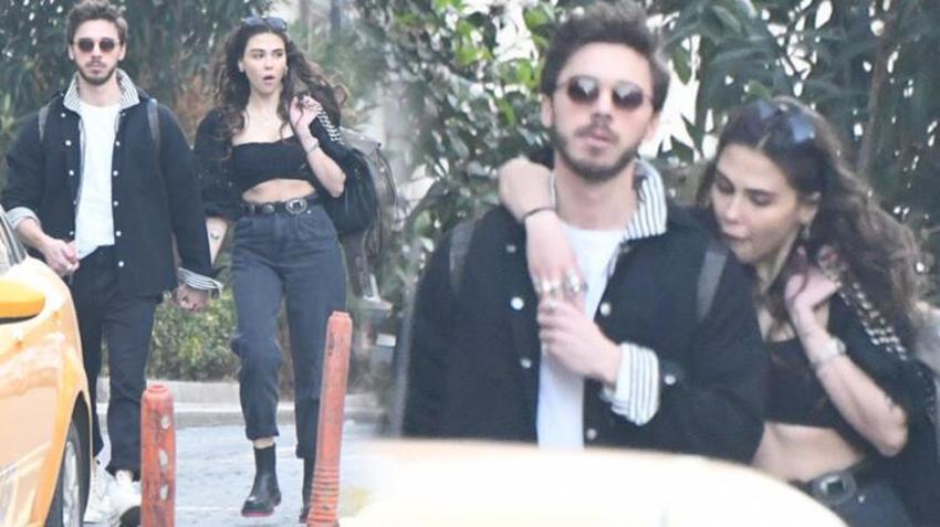 Dilara Aksüyek'ten çoraplı gönderme! 'Abi beni bi' sal'
