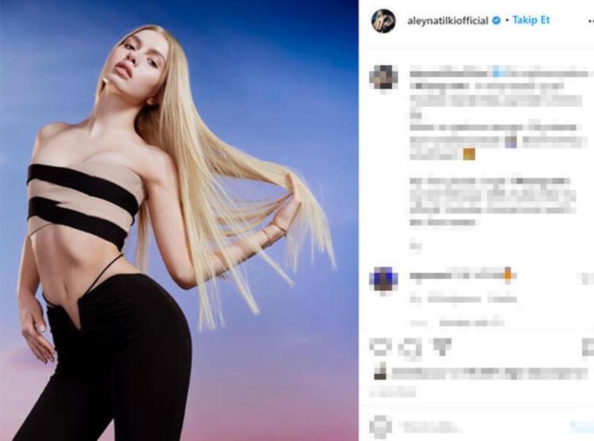 Aleyna Tilki'nin son pozlarına beğeni yağdı