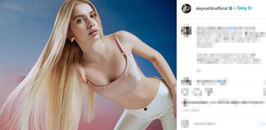 Aleyna Tilki'nin son pozlarına beğeni yağdı