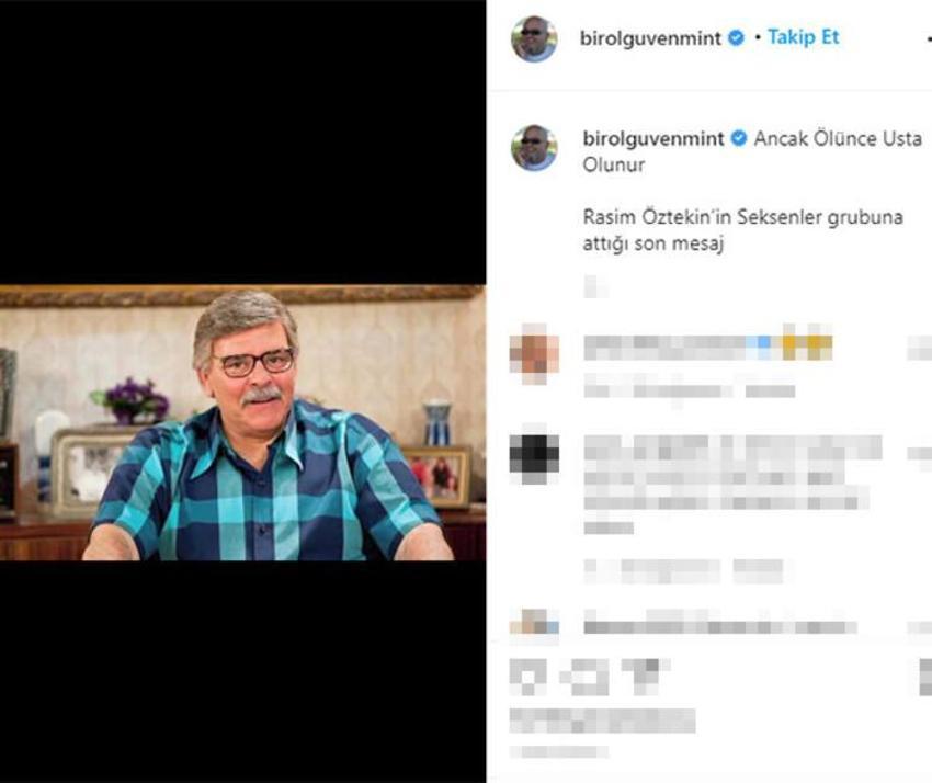Rasim Öztekin'in vefatı sonrası ünlü çiftin gözyaşları!
