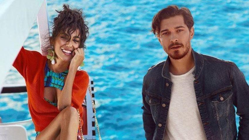 Çağatay Ulusoy ve Duygu Sarışın el ele göz göze!