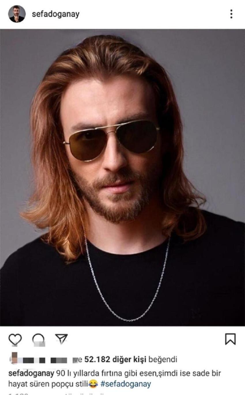 Sefa Doğanay yeni imajıyla bakın kime benzetildi!