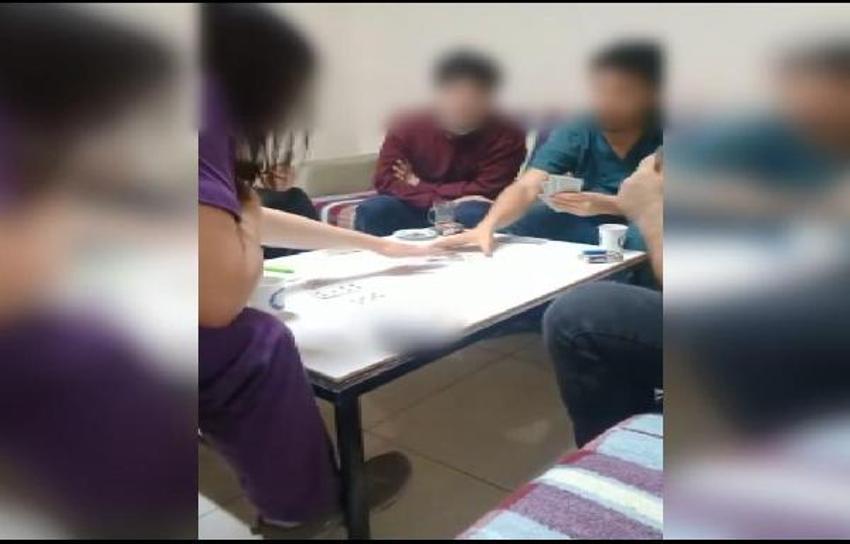 Hastanede skandal görüntüler! Ortaya çıktı