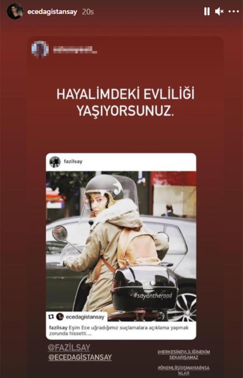 Zeynep Beşerler'den Fazıl Say açıklaması! 'Mantıksız, neden evlisin?'