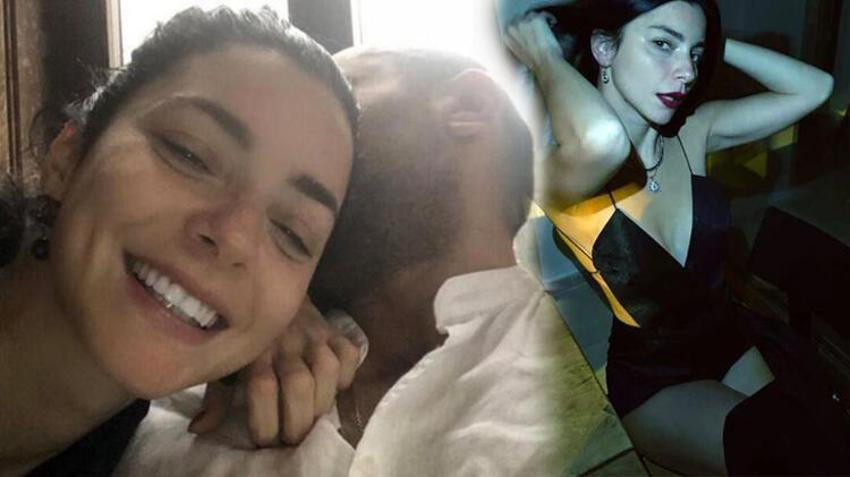 Merve Boluğur'dan göğüs dekolteli poz! 'Sokağa bu kadar seksi çıkmazsın'