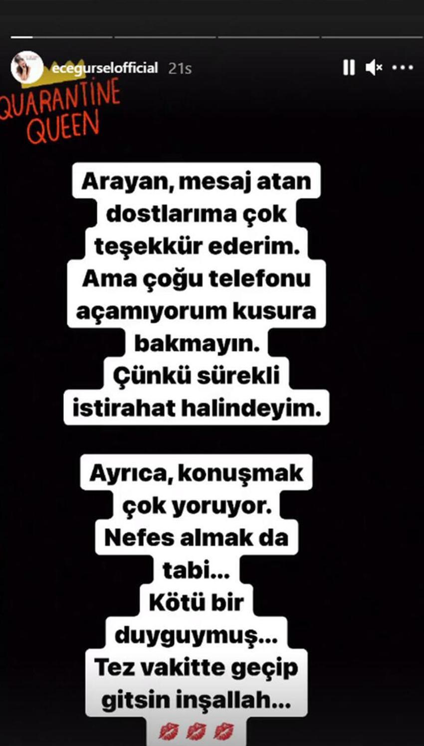 Ece Gürsel koronavirüse yakalanmıştı! 'Baş ağrım geçmiyor'