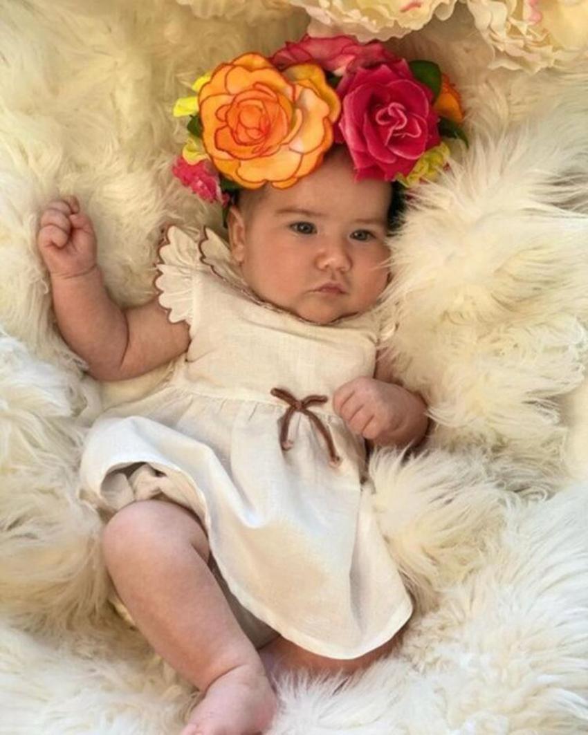 Ceyda Ateş kızını paylaştı! 'Hep baba diyorlar'