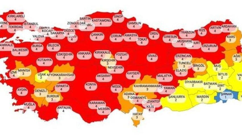 Risk haritası 'kızarıyor'! 81 ilde patlama yaşanıyor, Sağlık Bakanlığı'ndan son dakika açıklaması geldi