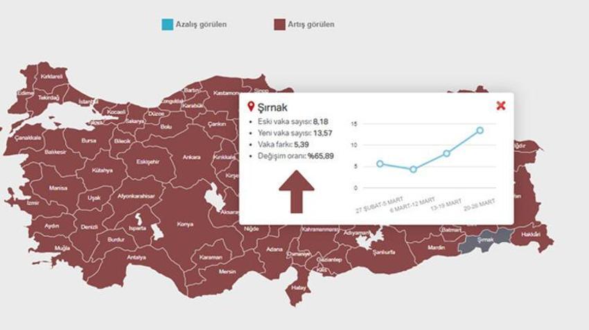 Risk haritası 'kızarıyor'! 81 ilde patlama yaşanıyor, Sağlık Bakanlığı'ndan son dakika açıklaması geldi