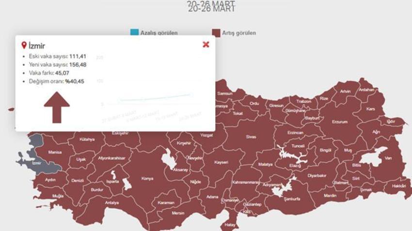 Risk haritası 'kızarıyor'! 81 ilde patlama yaşanıyor, Sağlık Bakanlığı'ndan son dakika açıklaması geldi