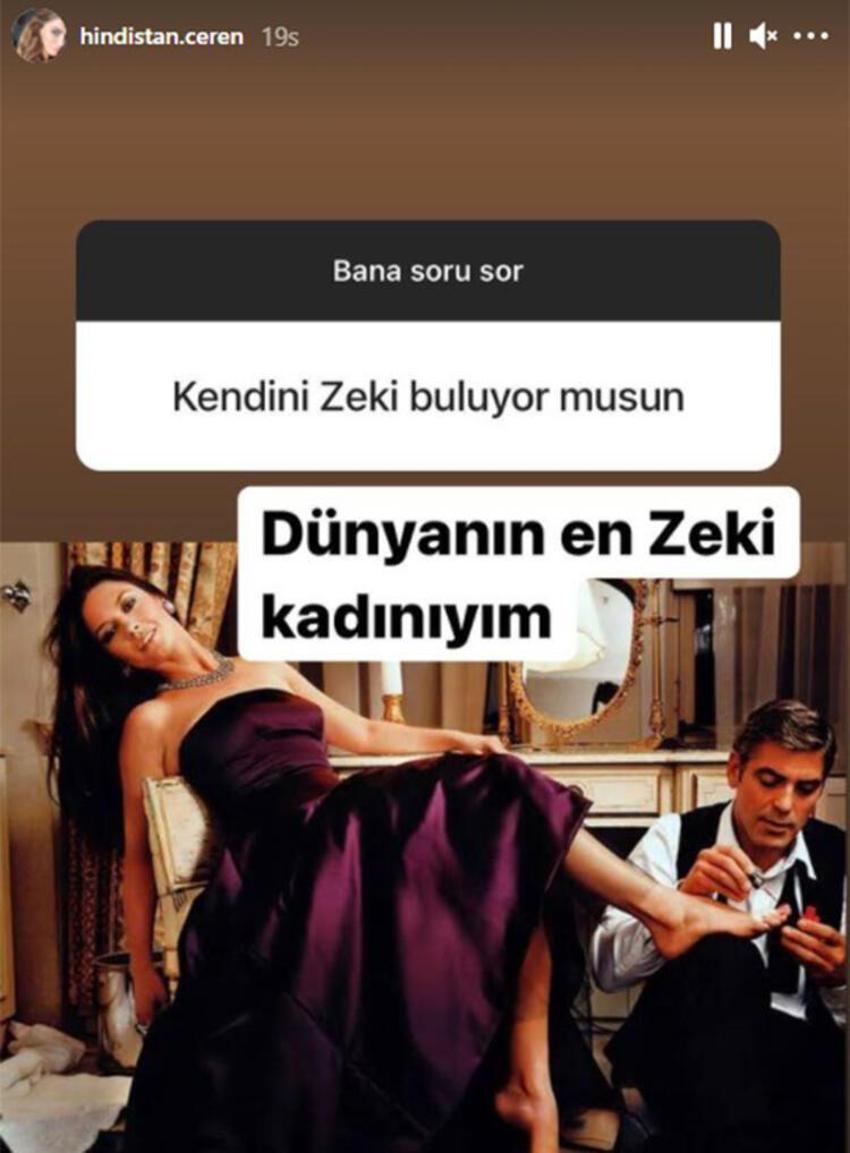 Ceren Hindistan: Dünyanın en zeki kadınıyım!
