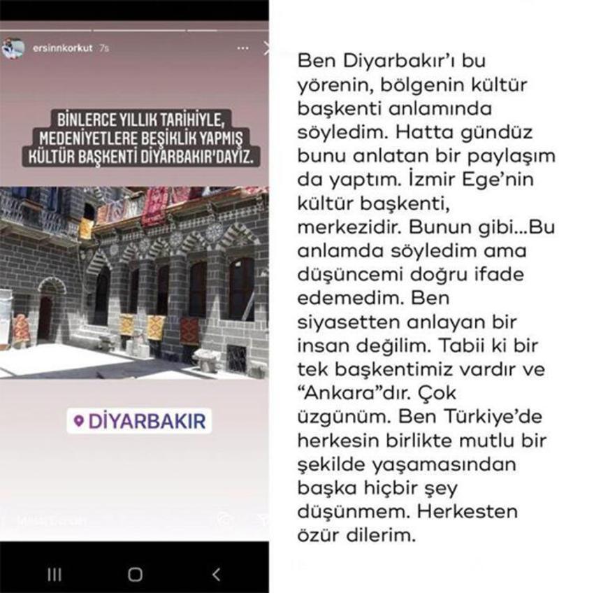 Ersin Korkut'tan Diyarbakır açıklaması! 'Başkent' ifadesine tepki yağmıştı...