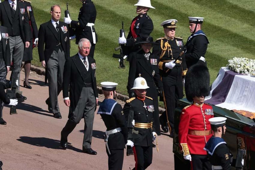 Tüm dünyanın gözü orada! Prens Philip'e veda...
