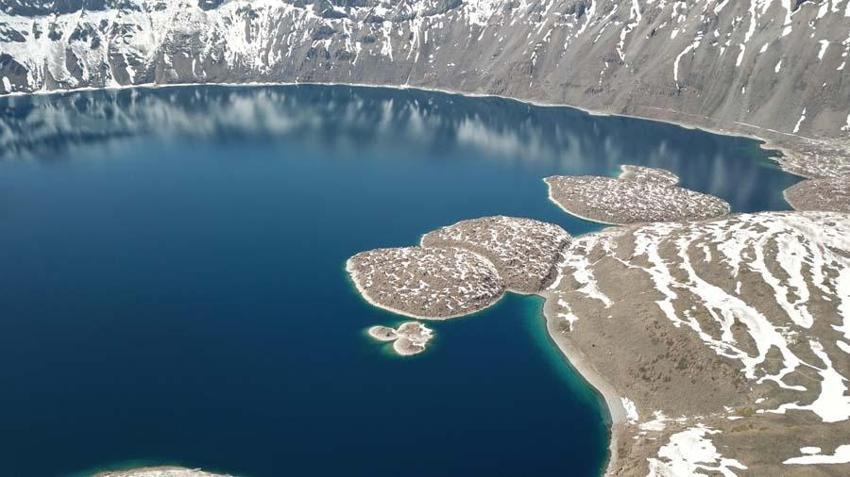 Görsel şölen sunuyor! Dron kamerasıyla görüntülendi