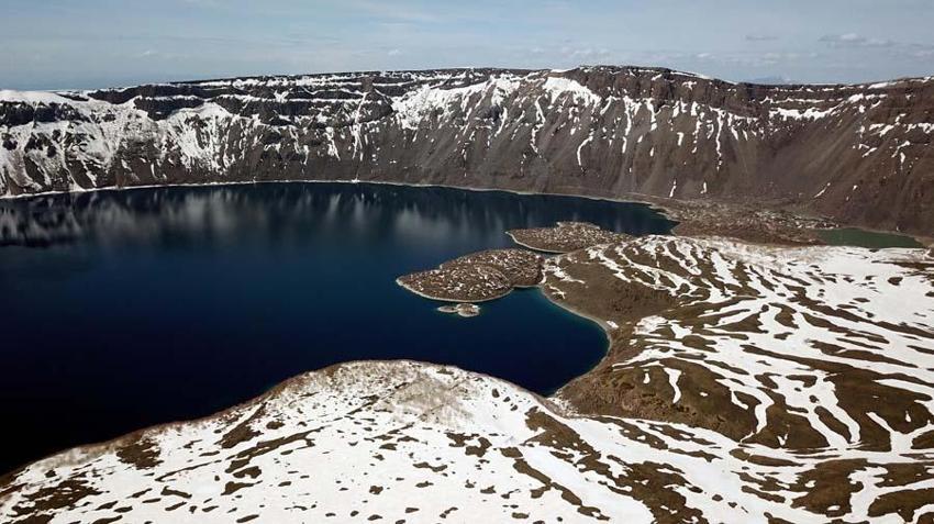 Görsel şölen sunuyor! Dron kamerasıyla görüntülendi