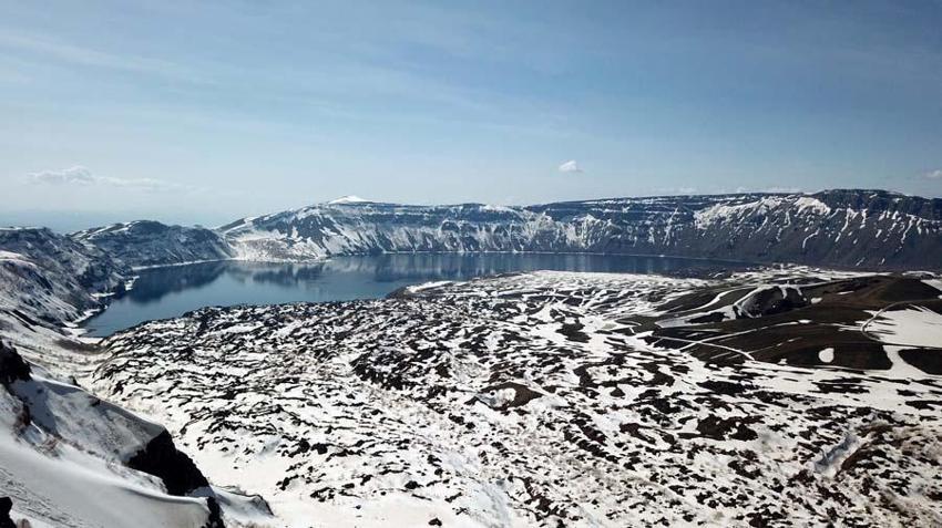Görsel şölen sunuyor! Dron kamerasıyla görüntülendi