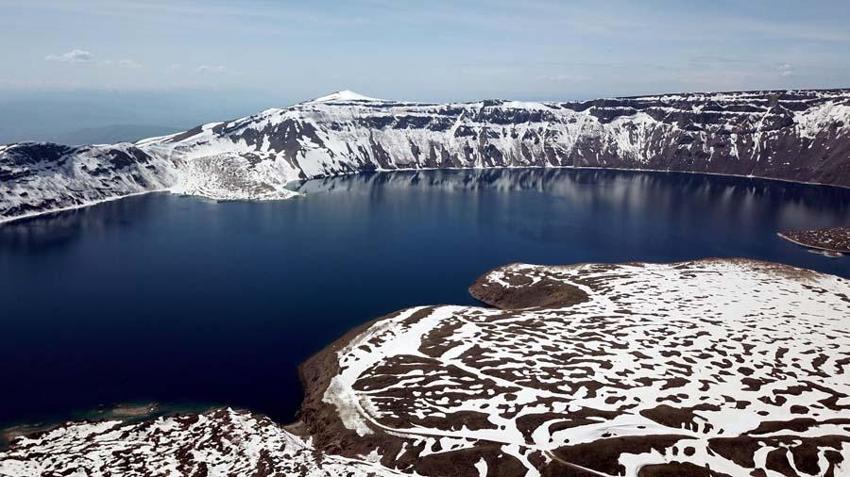 Görsel şölen sunuyor! Dron kamerasıyla görüntülendi