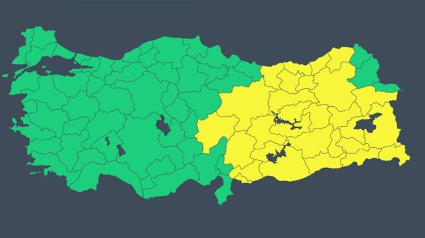 Meteoroloji'den son dakika açıklaması! 21 il için uyarı! Pazartesiden itibaren...