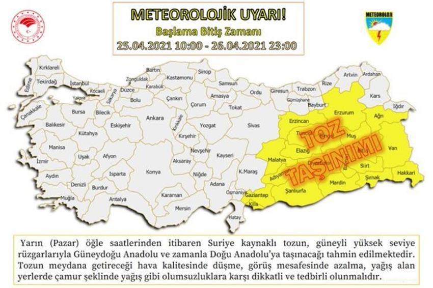 Meteoroloji'den son dakika açıklaması! 21 il için uyarı! Pazartesiden itibaren...