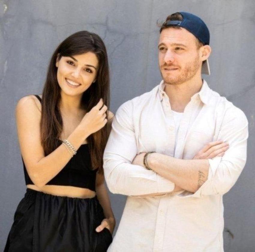 Kerem Bürsin'in romantik sözlerine Hande Erçel kayıtsız kalamadı!