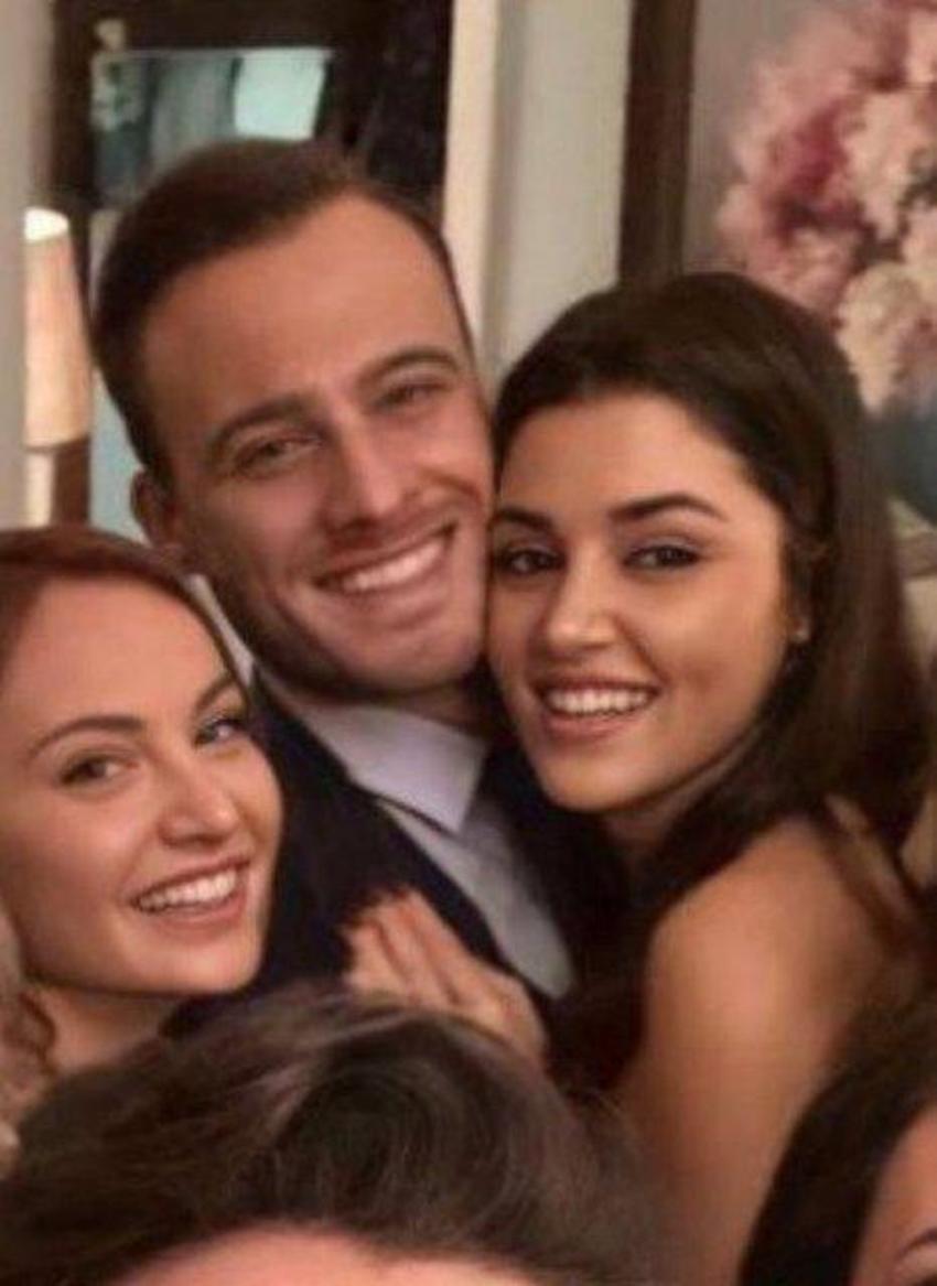 Kerem Bürsin'in romantik sözlerine Hande Erçel kayıtsız kalamadı!