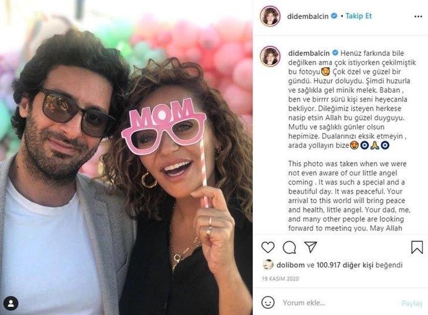 Kuruluş Osman'ın Selcan Hatun'u Didem Balçın bebeğini kucağına aldı!