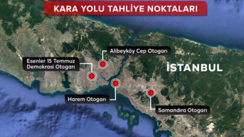 İstanbul'da kritik 6 saat! e-Devlet'te yerler belirlendi, 7.5'lik deprem hazırlığı