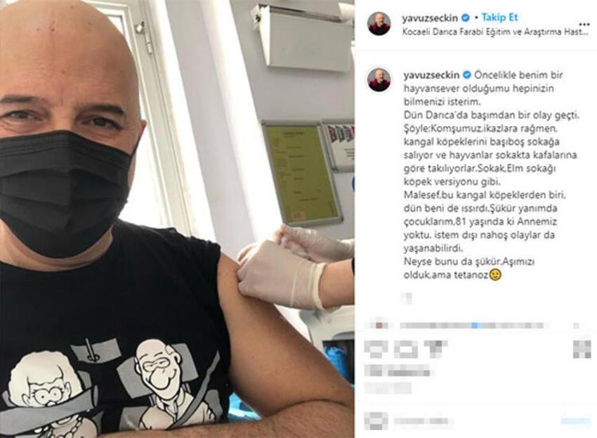 Yavuz Seçkin apar topar hastaneye koştu